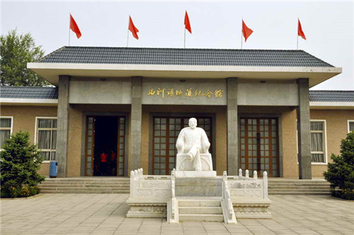 A scenic view of Xinzhou Xihetou Tunnel Warfare Site