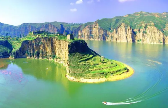 A scenic view of Xinzhou Xinkou Battle Site