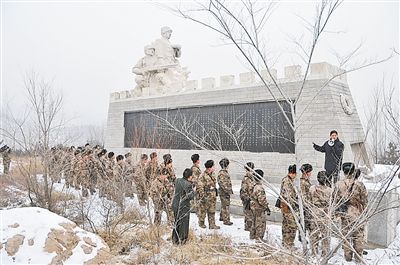 A scenic view of Xinzhou Xinkou Battle Site