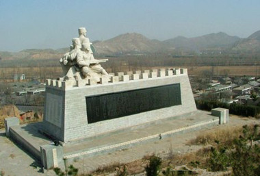 A scenic view of Xinzhou Xinkou Battle Site