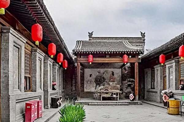 A scenic view of Xinzhou Yanjia Dayuan
