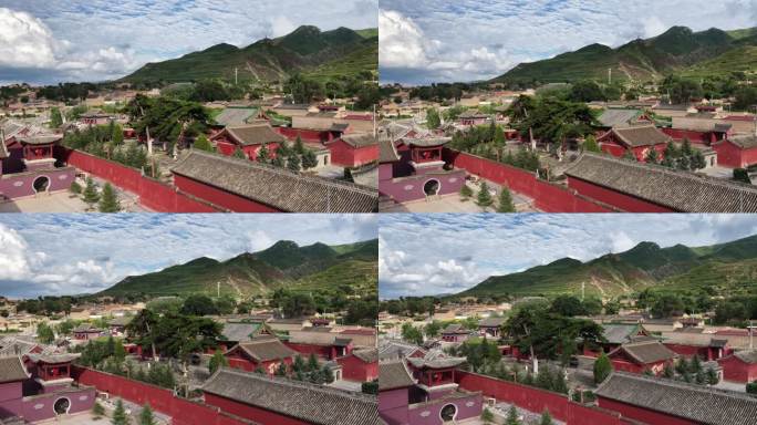 A scenic view of Xinzhou Yanshan Temple