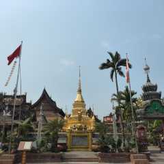 A scenic view of Xishuangbanna Manchunman Fosi