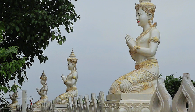 A scenic view of Xishuangbanna Manduan Fosi