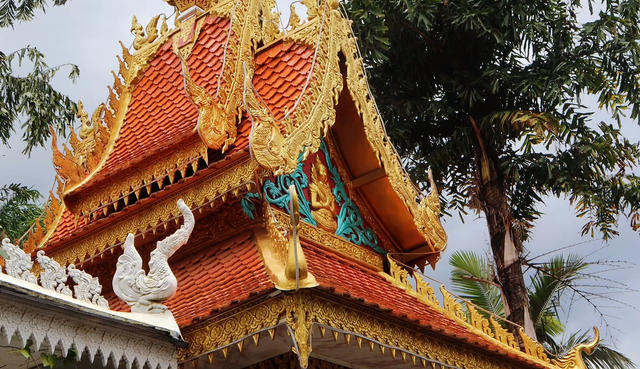 A scenic view of Xishuangbanna Manduan Fosi