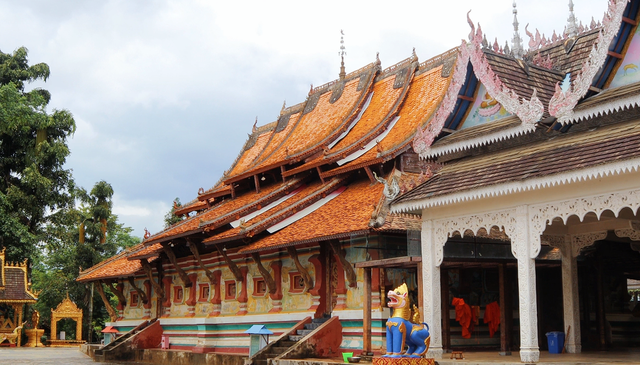 A scenic view of Xishuangbanna Manduan Fosi