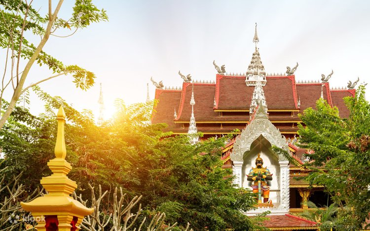 A scenic view of Xishuangbanna Manduan Fosi