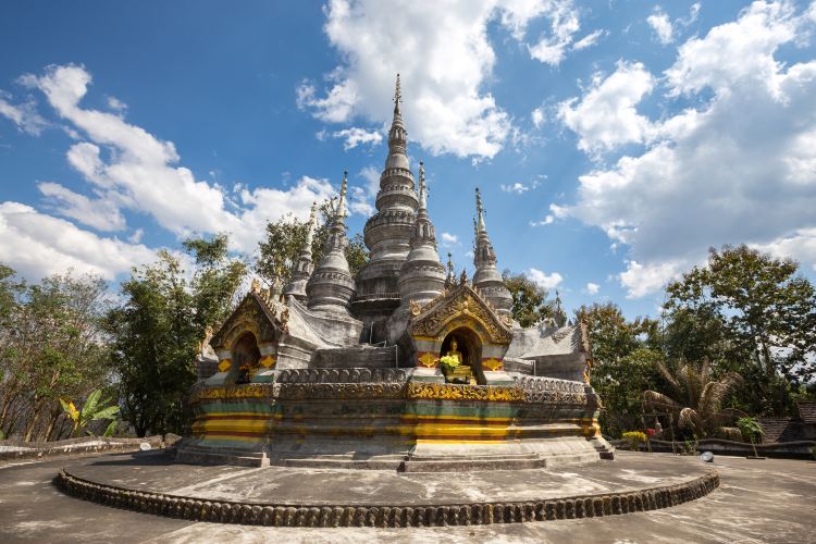 A scenic view of Xishuangbanna Manfeilong Ta