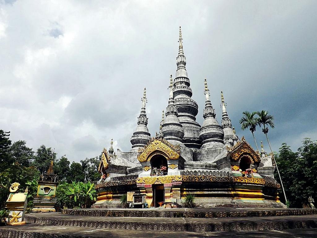 A scenic view of Xishuangbanna Manfeilong Ta