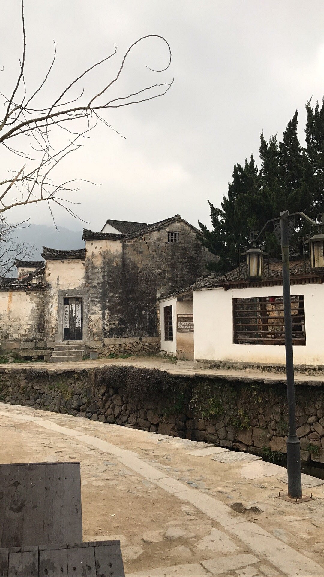 A scenic view of Xuancheng Chaji Gu Jianzhuqun