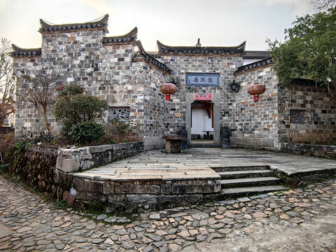 A scenic view of Xuancheng Chaji Gu Jianzhuqun