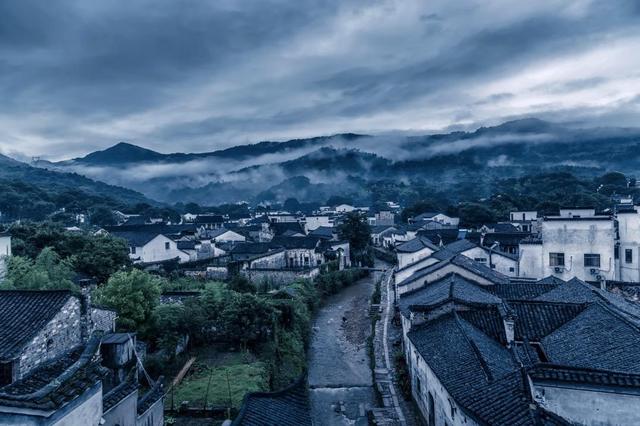 A scenic view of Xuancheng Chaji Gu Jianzhuqun