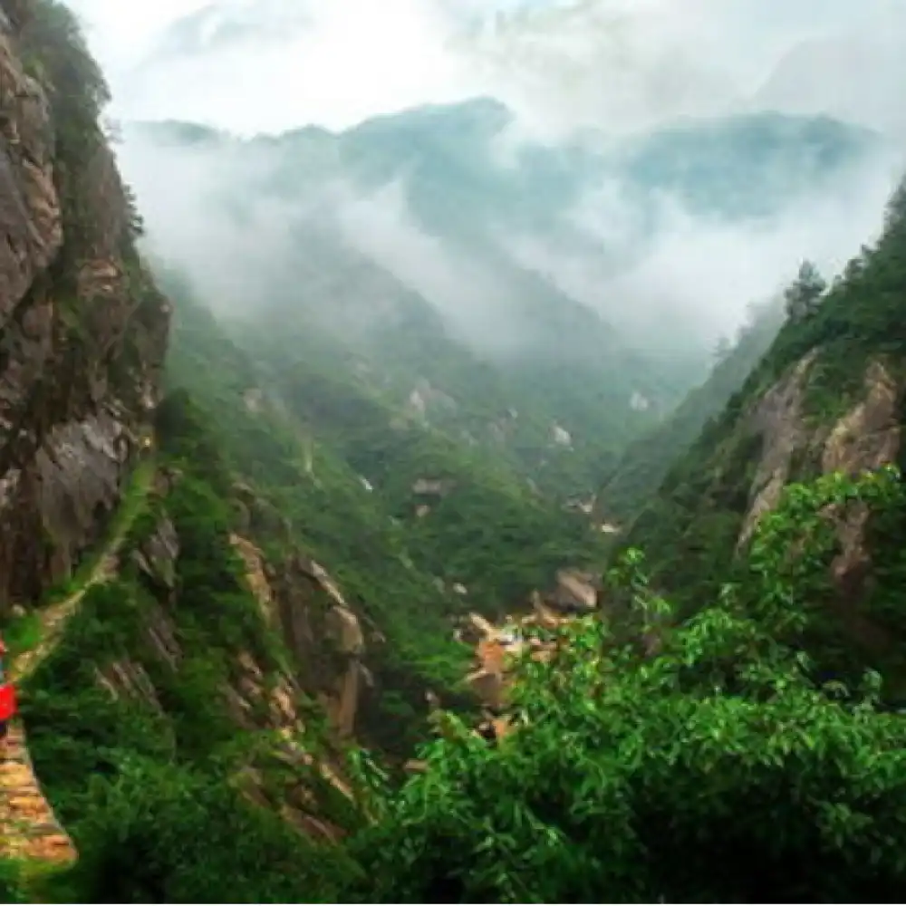 A scenic view of Xuancheng Huihang Gudao Jixiduan He Guhui Dao Dongxian Langxiduan