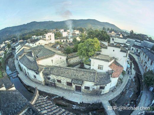 A scenic view of Xuancheng Jiangcun Gu Jianzhuqun