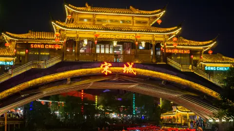 A scenic view of Xuancheng Jingde Wenmiao