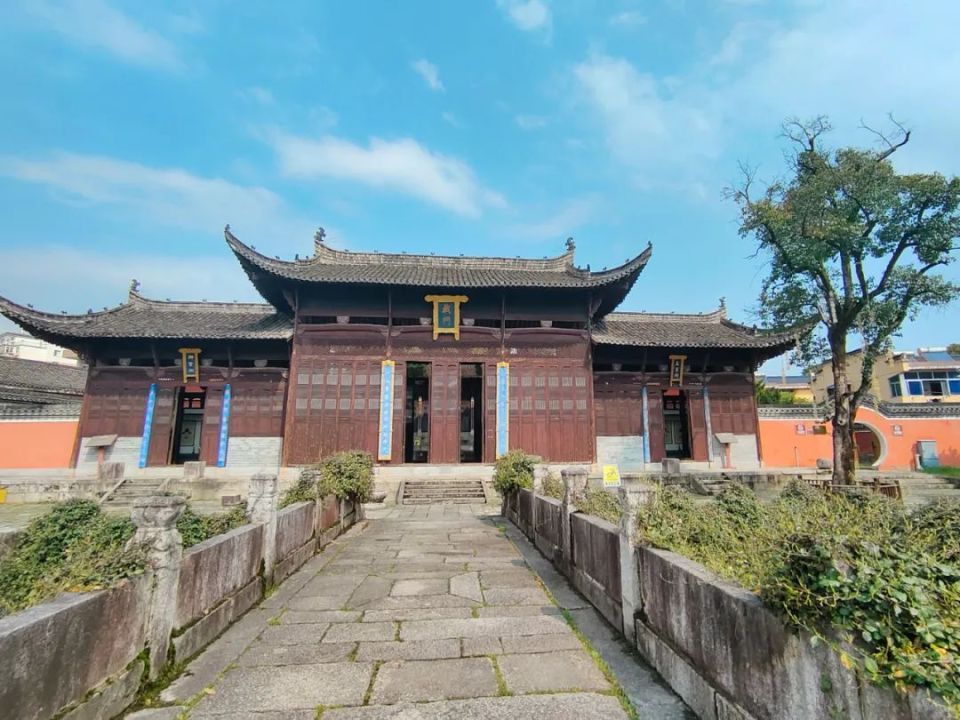 A scenic view of Xuancheng Jingde Wenmiao