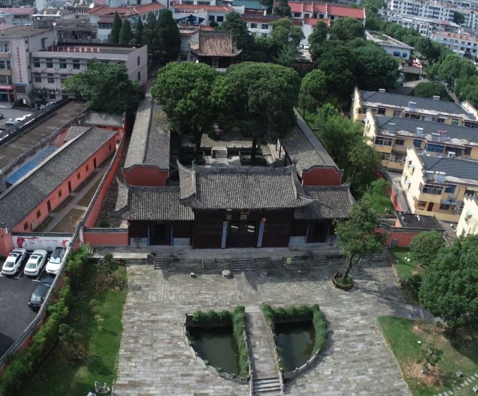 A scenic view of Xuancheng Jingde Wenmiao