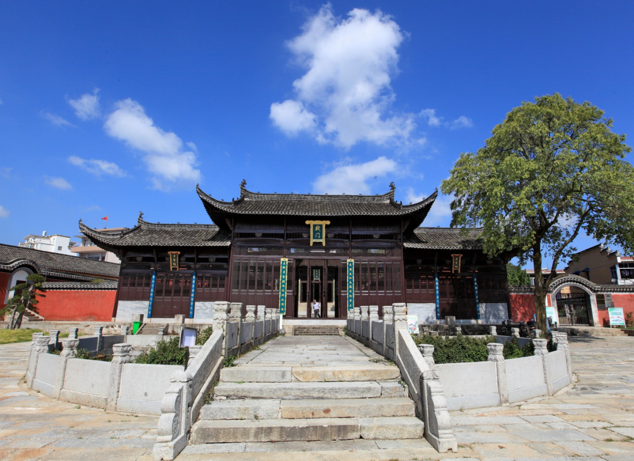 A scenic view of Xuancheng Jingde Wenmiao