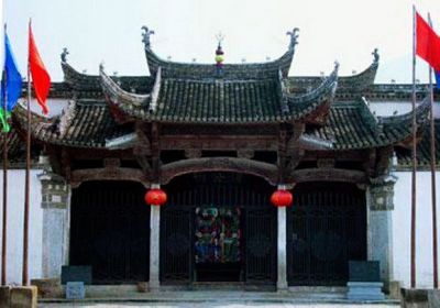A scenic view of Xuancheng Jingde Wenmiao