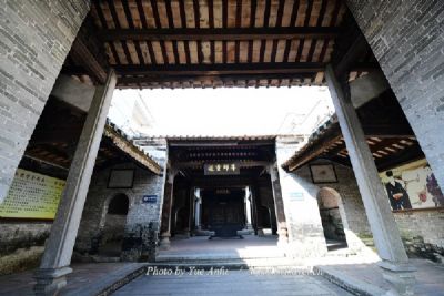 A scenic view of Xuancheng Jingxian Zhangshi Zongci