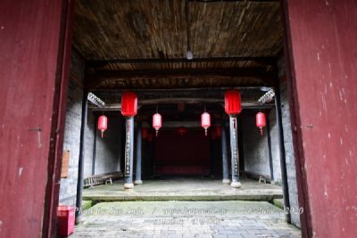 A scenic view of Xuancheng Jingxian Zhangshi Zongci
