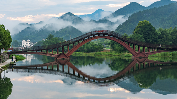 A scenic view of Xuancheng Jixi Wenmiao