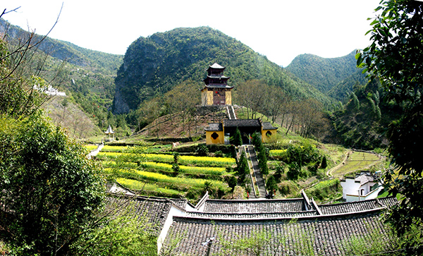 A scenic view of Xuancheng Jixi Wenmiao