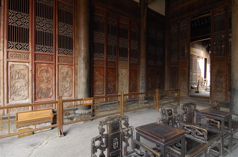 A scenic view of Xuancheng Longchuan Hushi Zongci
