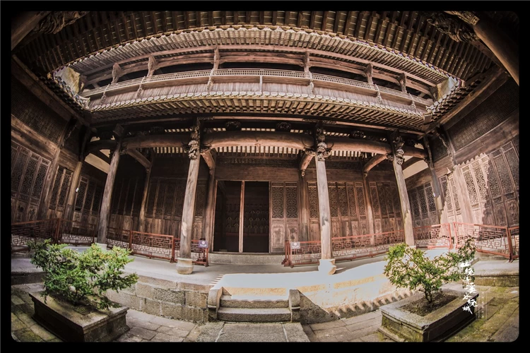 A scenic view of Xuancheng Longchuan Hushi Zongci