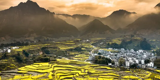 A scenic view of Xuancheng Maozhushan Guanshan Yizhi