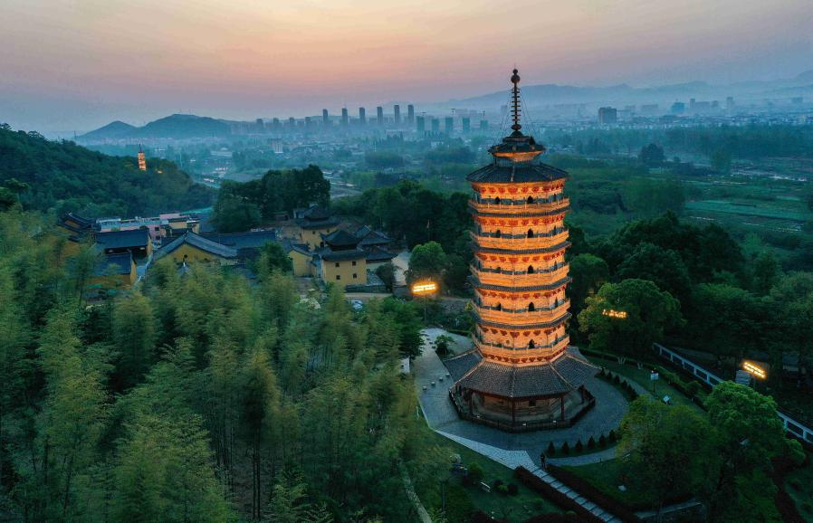 A scenic view of Xuancheng Shuixi Shuangta