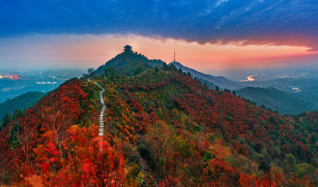 A scenic view of Xuancheng Shuixi Shuangta