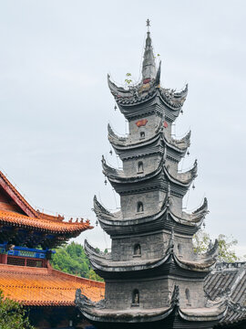 A scenic view of Xuancheng Tianshousi Ta