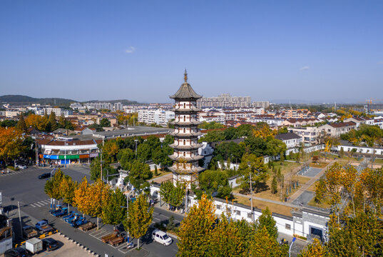 A scenic view of Xuancheng Tianshousi Ta