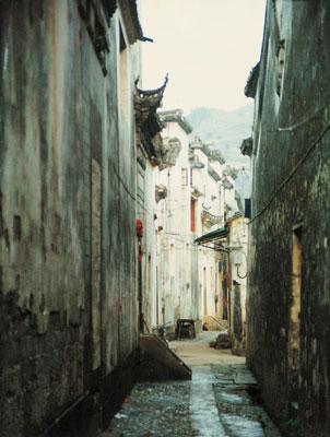 A scenic view of Xuancheng Wangjiaxiang Guju