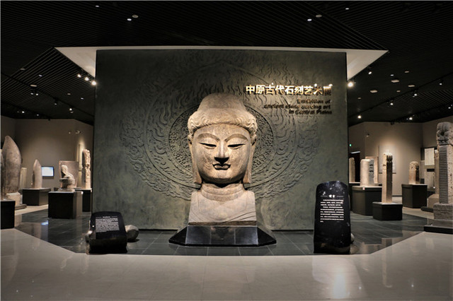 A scenic view of Xuchang Chanjingsizaoxiangbei