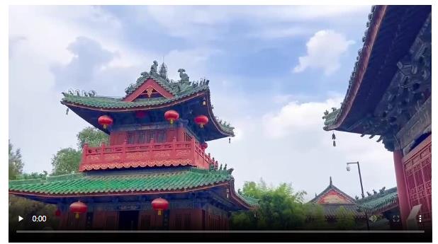 A scenic view of Xuchang Hanweixudugucheng