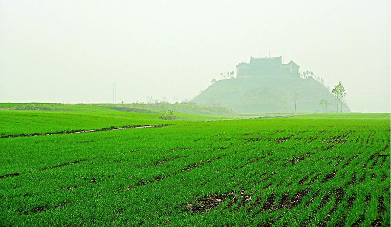 A scenic view of Xuchang Hanweixudugucheng