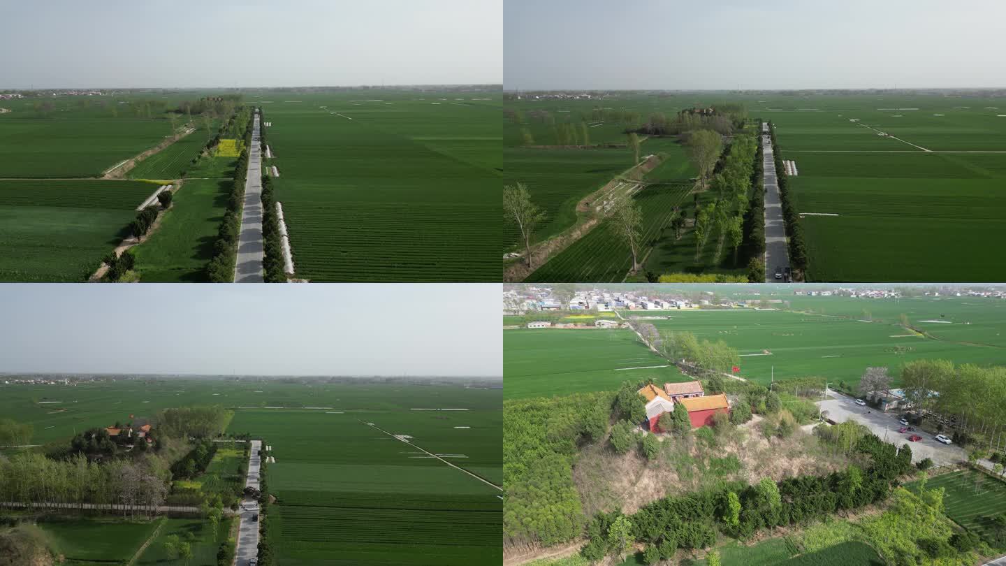 A scenic view of Xuchang Hanweixudugucheng