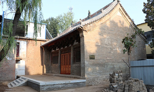 A scenic view of Xuchang Pojiguanwangmiaodadian