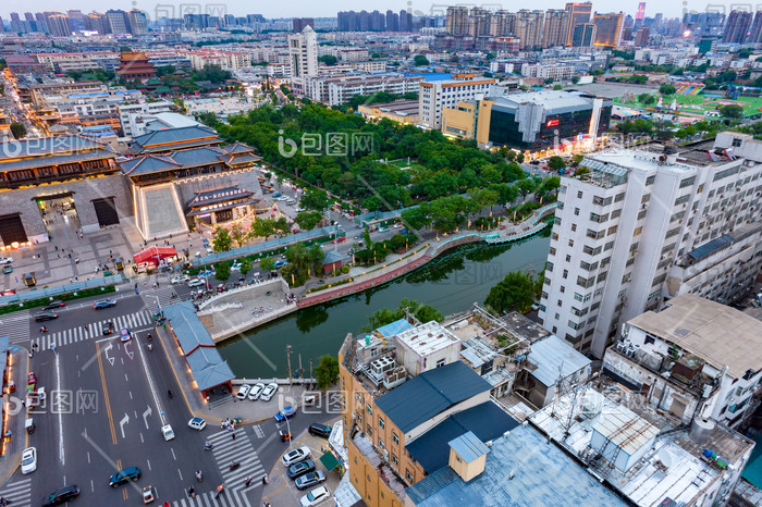 A scenic view of Xuchang Shierliancheng