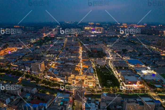 A scenic view of Xuchang Shierliancheng