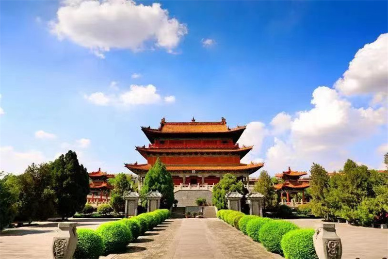A scenic view of Xuchang Wenmiao