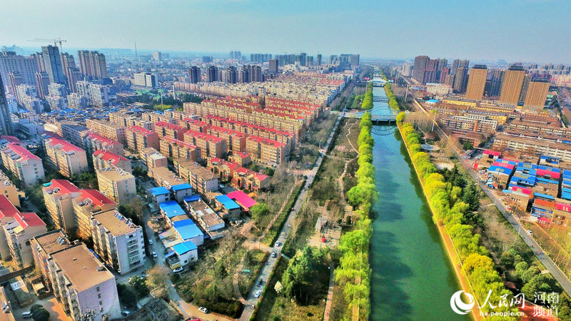 A scenic view of Xuchang Xiangchengchengqiang