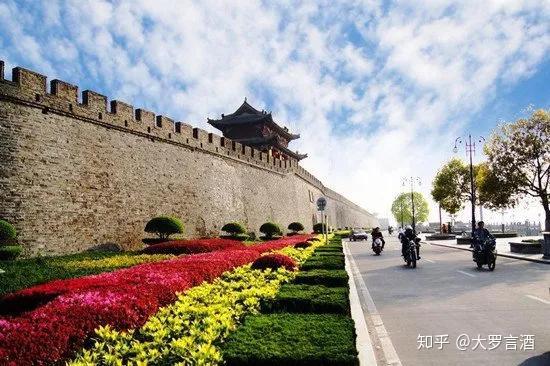 A scenic view of Xuchang Xiangchengchengqiang