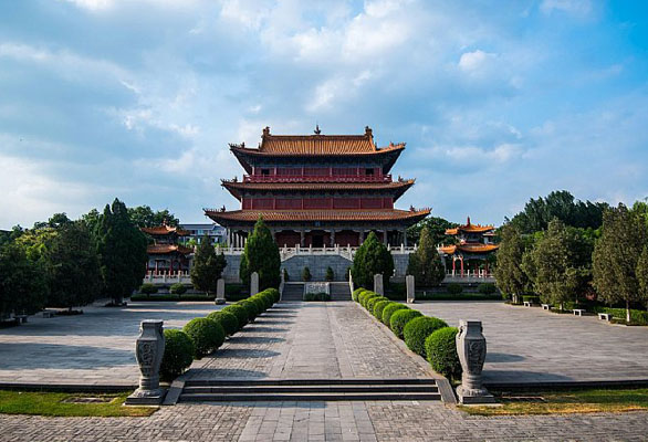 A scenic view of Xuchang Xiangchengwenmiao