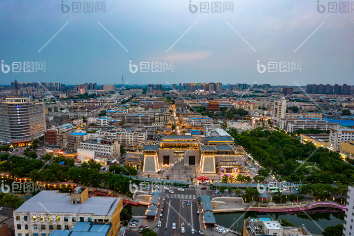 A scenic view of Xuchang Yanguogucheng