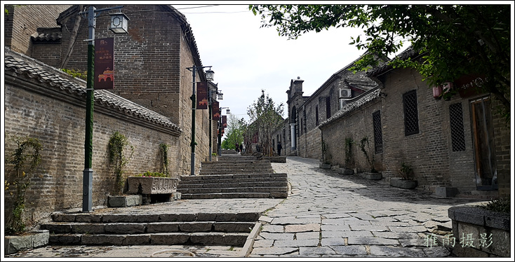 A scenic view of Xuzhou Hubushan Gu Jianzhuqun