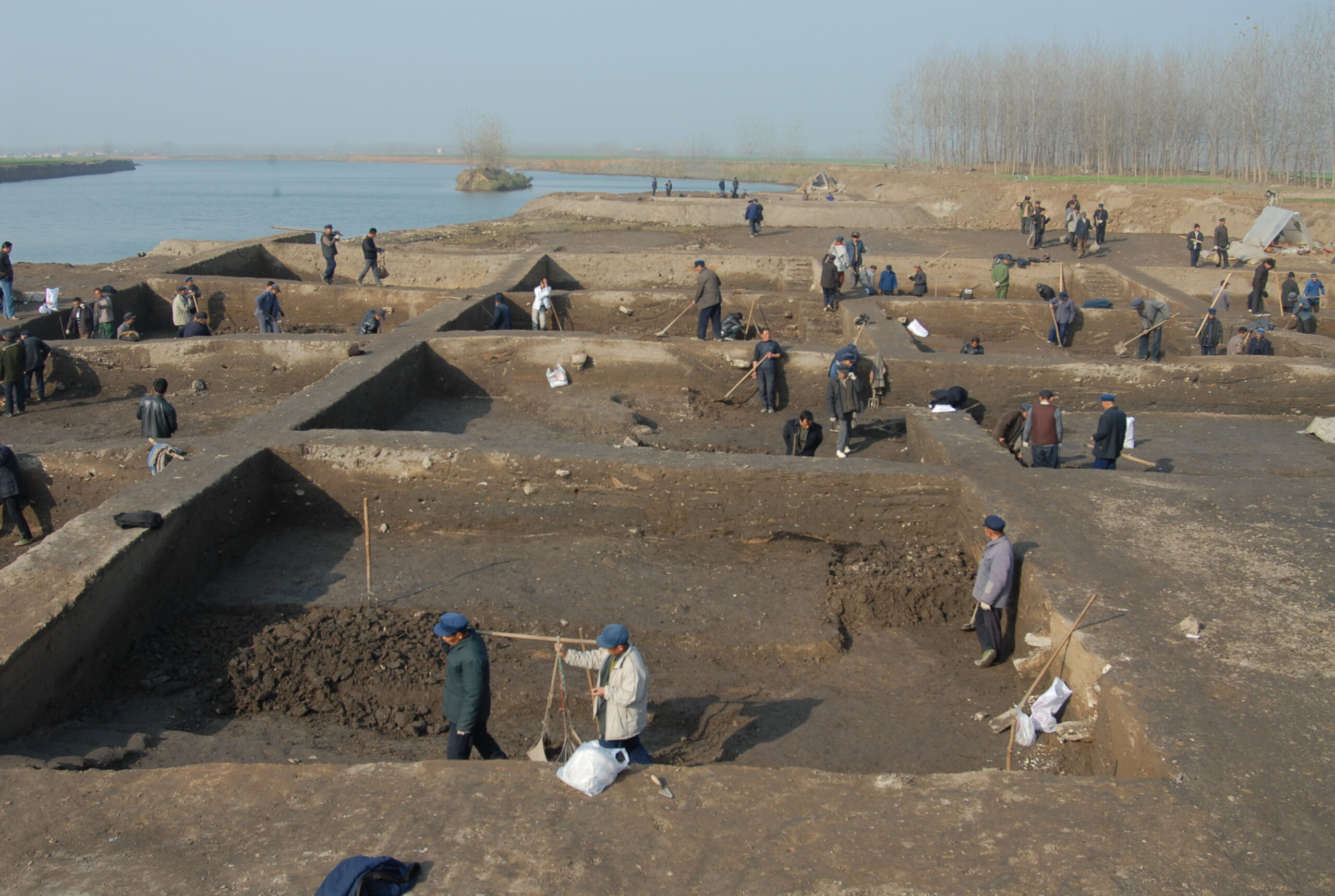 A scenic view of Xuzhou Liangwangcheng Yizhi