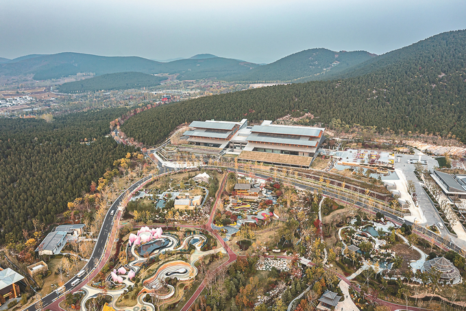 A scenic view of Xuzhou Liangwangcheng Yizhi
